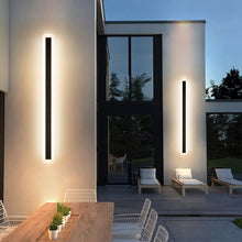 Last inn bildet i Galleri-visningsprogrammet, Outdoor wall light waterproof Outdoor wall lamp strip light minimalist line light Porch IP65 Sconce Light villa garden