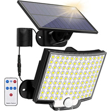 Last inn bildet i Galleri-visningsprogrammet, Kraftig solar utendørs lampe med bevegelsessensor