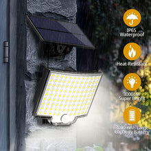 Last inn bildet i Galleri-visningsprogrammet, Kraftig solar utendørs lampe med bevegelsessensor