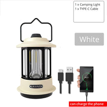 Last inn bildet i Galleri-visningsprogrammet, LUZFUEGA Retro Oppladbar Campinglykt