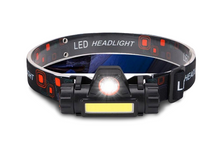 Last inn bildet i Galleri-visningsprogrammet, Mikro hodelykt Q5+COB