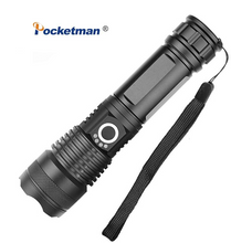 Last inn bildet i Galleri-visningsprogrammet, Kraftig LED lommelykth XHP50 Vanntett og med zoomfunksjon