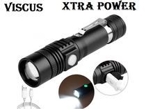 Last inn bildet i Galleri-visningsprogrammet, Viscus 12000LM LED Lommelykt med zoomfunksjon