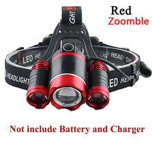 Last inn bildet i Galleri-visningsprogrammet, Litwod 2303REZ90 hodelykt med zoom