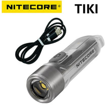 Last inn bildet i Galleri-visningsprogrammet, 100% original NITECORE TIKI TIKI LE 300 Lumens MINI futuristic keychain light USB Rechargeable