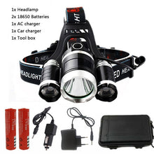 Last inn bildet i Galleri-visningsprogrammet, Litwod Hodelykt 6400 Lumen headlamp
