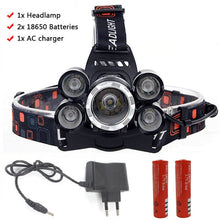 Last inn bildet i Galleri-visningsprogrammet, Litwod Hodelykt 6400 Lumen headlamp