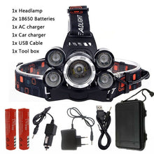 Last inn bildet i Galleri-visningsprogrammet, Litwod Hodelykt 6400 Lumen headlamp