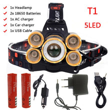 Last inn bildet i Galleri-visningsprogrammet, Litwod Hodelykt 6400 Lumen headlamp