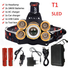 Last inn bildet i Galleri-visningsprogrammet, Litwod Hodelykt 6400 Lumen headlamp