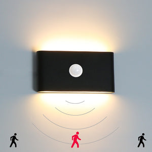 Utendørs lampe med bevegelse og lyssensor