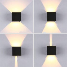 Last inn bildet i Galleri-visningsprogrammet, 12W LED Wall Light Outdoor Waterproof IP65 Porch Garden Wall Lamp Sconce Balcony Terrace Decoration Lighting Lamp
