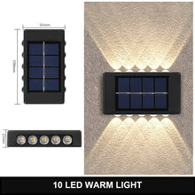 Last inn bildet i Galleri-visningsprogrammet, Solar Wall Lamp Outdoor Waterproof Up And Down Luminous Lighting
