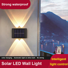 Last inn bildet i Galleri-visningsprogrammet, Solar Wall Lamp Outdoor Waterproof Up And Down Luminous Lighting
