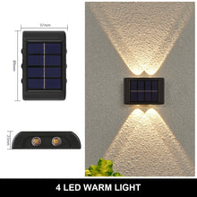 Last inn bildet i Galleri-visningsprogrammet, Solar Wall Lamp Outdoor Waterproof Up And Down Luminous Lighting
