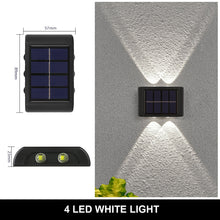 Last inn bildet i Galleri-visningsprogrammet, Solar Wall Lamp Outdoor Waterproof Up And Down Luminous Lighting
