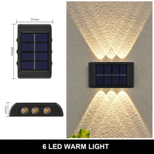 Last inn bildet i Galleri-visningsprogrammet, Solar Wall Lamp Outdoor Waterproof Up And Down Luminous Lighting
