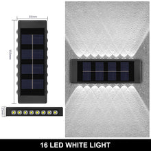 Last inn bildet i Galleri-visningsprogrammet, Solar Wall Lamp Outdoor Waterproof Up And Down Luminous Lighting
