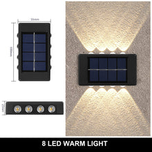 Last inn bildet i Galleri-visningsprogrammet, Solar Wall Lamp Outdoor Waterproof Up And Down Luminous Lighting
