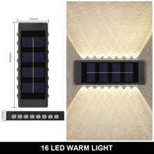 Last inn bildet i Galleri-visningsprogrammet, Solar Wall Lamp Outdoor Waterproof Up And Down Luminous Lighting
